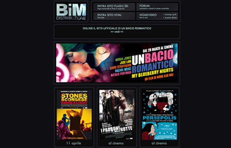 BIM DISTRIBUZIONE: SITO UFFICIALE 2007-8