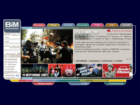 Bim Distribuzione: Sito Ufficiale 2002-4