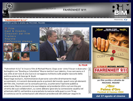 Bim Distribuzione: Minisiti Standard 2004