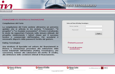 FRT - Form Rating Tecnologico